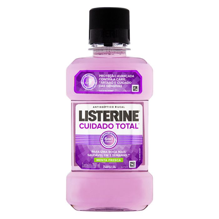 Solucao Bucal Listerine Cuidado Total 250mL - Imagem 1