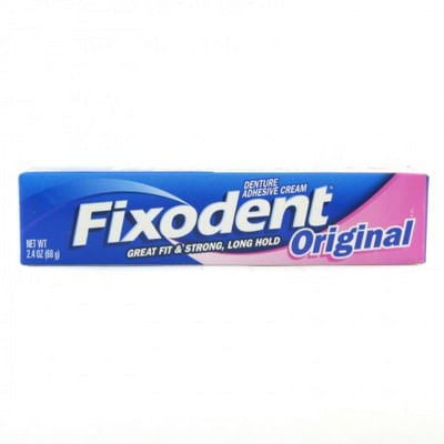 Creme Fixador de Dentadura Fixodent Original 68g - Imagem 1