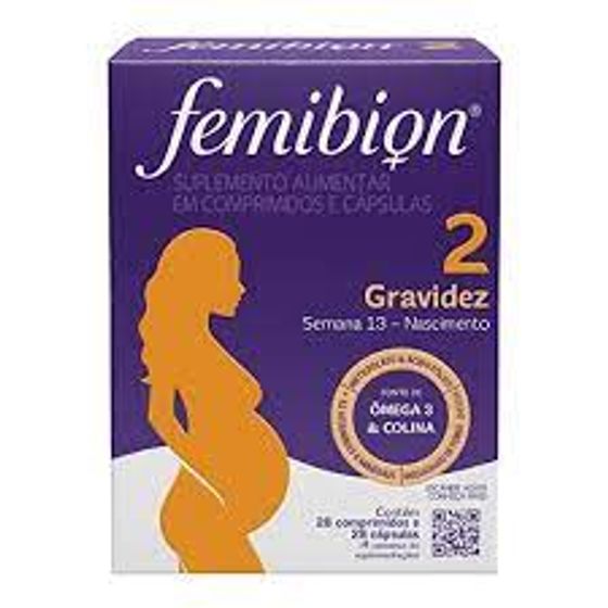 Femibion 2 28 Comprimidos - Imagem 1