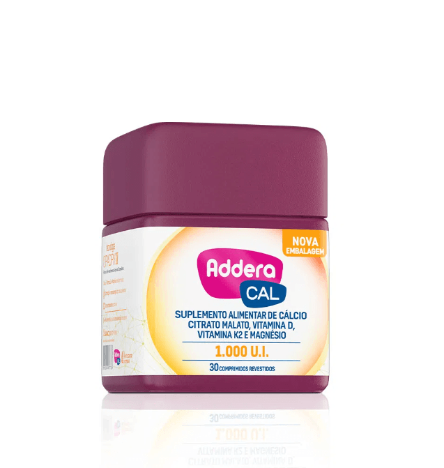 Addera D3 1000UI 30 Comprimidos Revestidos - Imagem 1