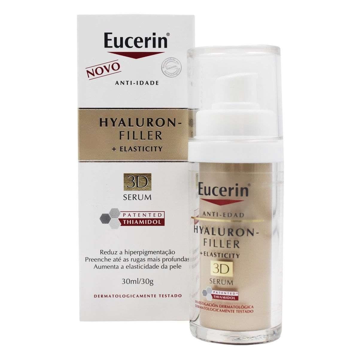 Eucerin Hyaluron Filler + Elasticity 3D Sérum 30mL - Imagem 1