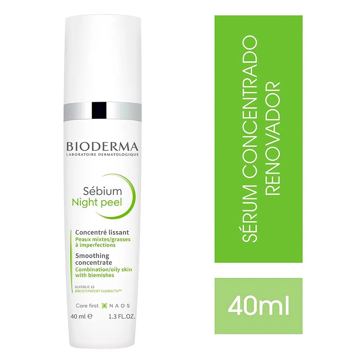Sébium Night Peel Bioderma Sérum 40mL - Imagem 1