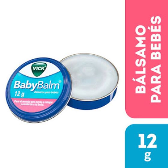 Vick Babyrub Pomada 12g - Imagem 1