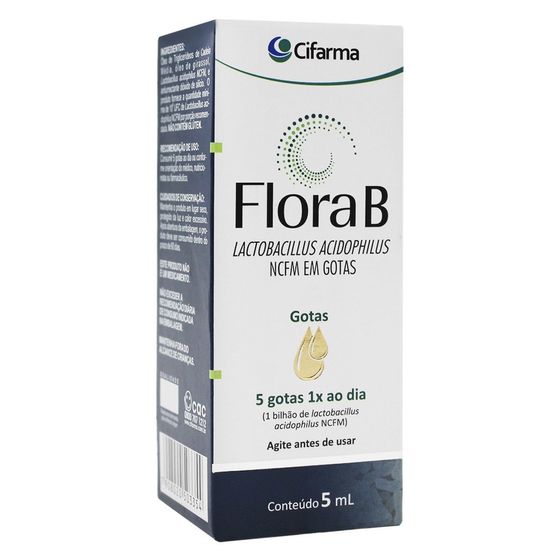 Flora B Gotas 5mL - Imagem 1