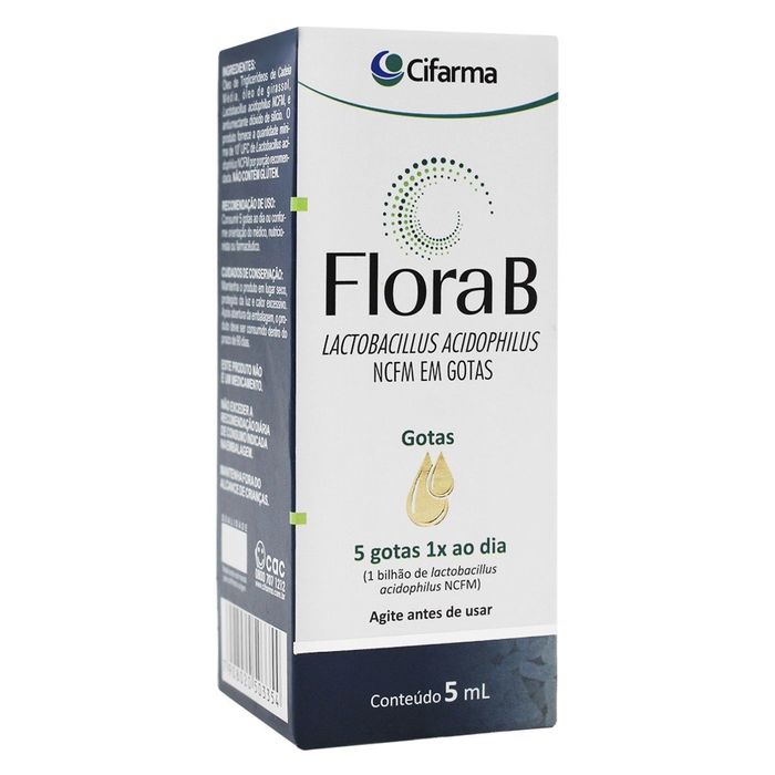 Flora B Gotas 5mL - Imagem 1