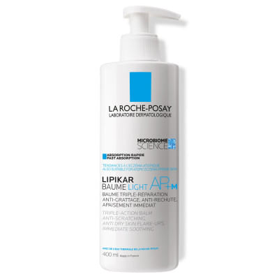 Lipikar Baume Light Ap + M La Roche Posay Creme 400mL - Imagem 1