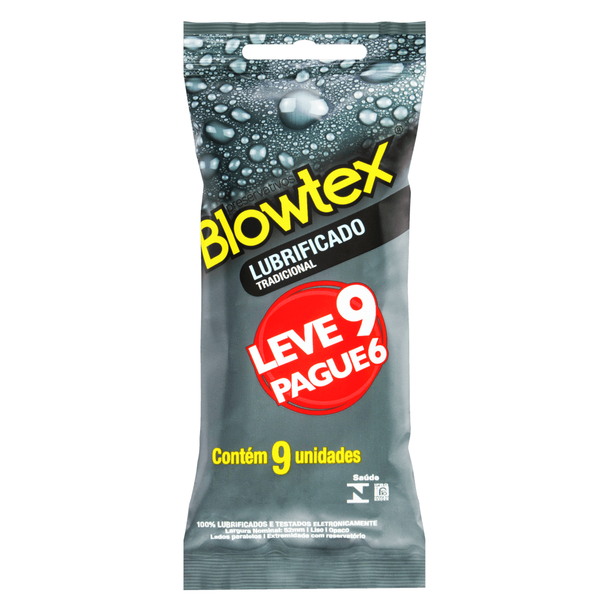Preservativo Blowtex Leve 9 pague 6 - Imagem 1