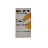 Adeforte 800UI/mL + 10000UI/mL + 15mg/mL Solução Oral - Ampola com 3mL
