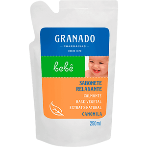 Refil Sabonete Líquido Granado Bebê Camomila com 250ml