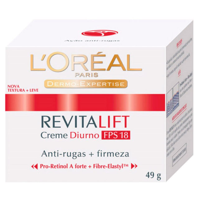 Revitalift Diurno Creme FPS18 49G - Imagem 1
