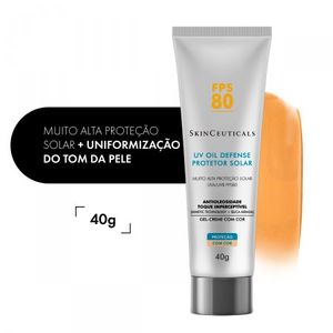 Protetor Solar FPS80 Skinceuticals Uv Oil Defense com Cor 40G