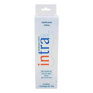 Intra Gel Lubrificante Íntimo - Bisnaga com 50g