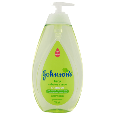 Shampoo Camomila Natural Johnsons Baby Frasco 750mL - Imagem 1