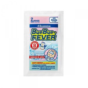 Adesivo para Alívo da Febre Bye Bye Fever Bebês 2 Unidades