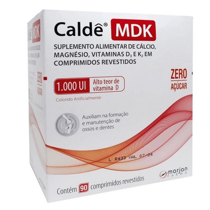 Caldê MDK 1000UI 90 Comprimido Revestido - Imagem 1