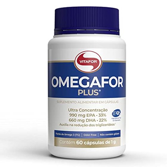 Omegafor Plus Vitafor Frasco 60 Cápsulas - Imagem 1