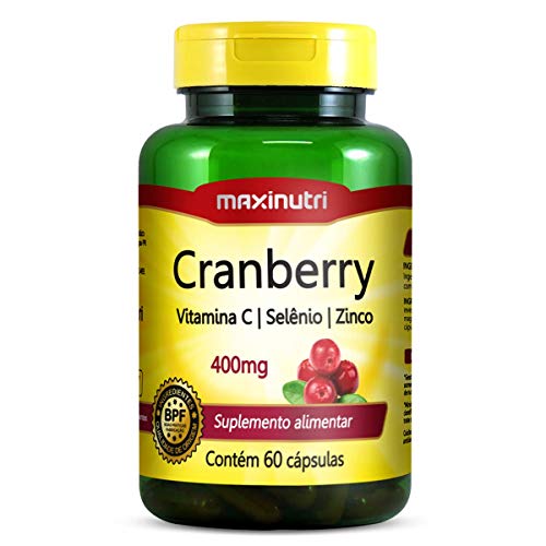 Cranberry 400mg 60 Cápsulas - Imagem 1