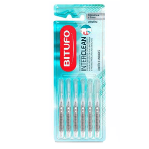 Escova Dental Coty Bitufo Interd Hb Conica Azul 10 Unidades