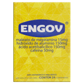 Engov 50mg + 15mg + 150mg + 150mg Comprimido - Caixa com 24 Comprimidos