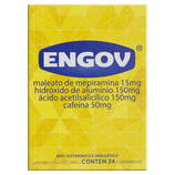 Engov 150MG + 50MG + 150MG + 15MG Comprimido - Caixa com 24 Comprimidos