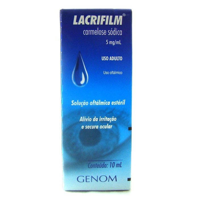 Lacrifilm 5mg/mL Solução Oftálmica - Frasco com 10 mL - Imagem 1