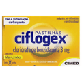 Ciflogex 3mg Pastilha Sabor Mel e Limão - Caixa com 12 Pastilhas