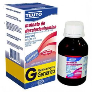 Maleato de Dexclorfeniramina 0,4mg/ml - 1 Solução Oral