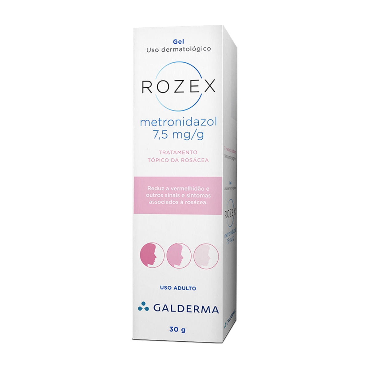 Rozex 7.5MG/G Gel dermatológico - Bisnaga com 30 g - Imagem 1