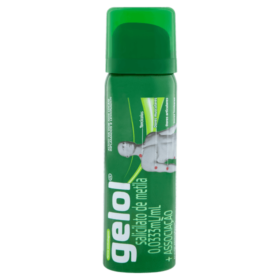 Gelol 0.0333G/ML + 0.0083G/ML + 0.0333ML/ML Aerosol tópico - Tubo com 60 mL - Imagem 1