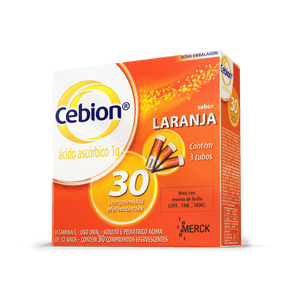 Cebion 1g Comprimido Efervescente - Caixa com 30 Comprimidos