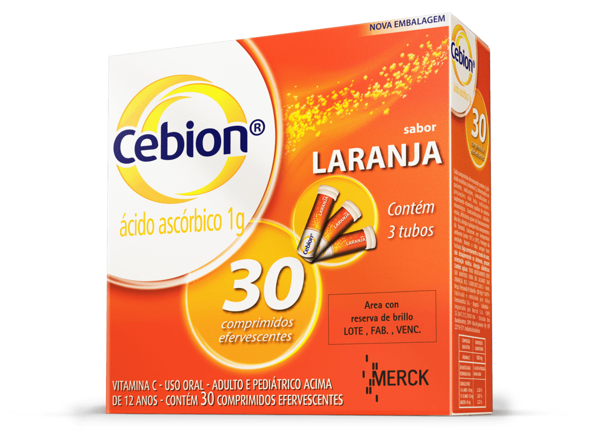 Cebion 1g Comprimido Efervescente - Caixa com 30 Comprimidos - Imagem 1