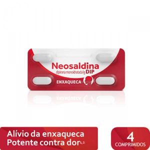 Neosaldina Dip 1G Comprimido - Blíster com 4 Comprimidos