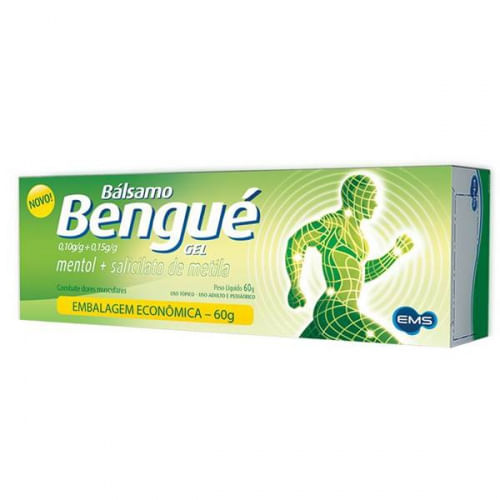 Balsamo Bengue 0.1G/G + 0.15G/G Gel dermatológico - Bisnaga com 60 g - Imagem 1