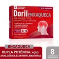 Doril Enxaqueca 250mg + 65mg + 250mg Comprimido Revestido - Caixa com 8 Comprimidos
