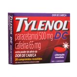 Tylenol DC 65MG + 500MG Comprimido revestido - Caixa com 20 Comprimidos