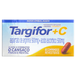 Targifor C 500MG + 500MG Comprimido revestido - Frasco com 60 Comprimidos