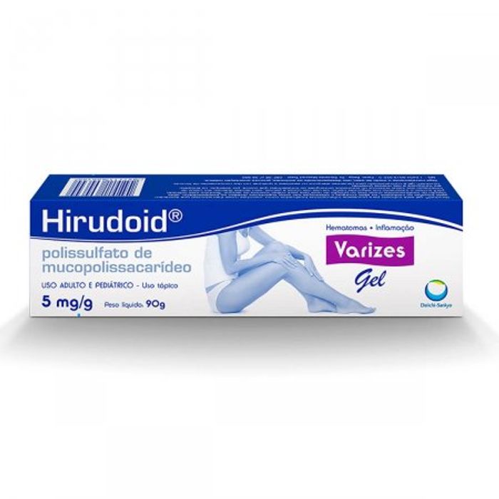 Hirudoid 5MG/G Gel dermatológico - Bisnaga com 90 g - Imagem 1