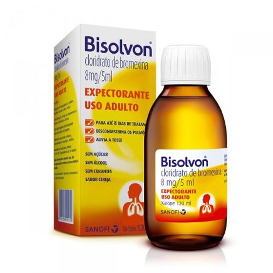 Bisolvon 1.6MG/ML Xarope - Frasco com 120 mL - Imagem 1