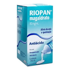 Riopan Plus 80mg/mL Suspensão oral - Frasco com 240 mL