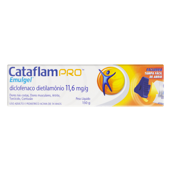 Cataflampro Emulgel 11.6MG/G Gel - Tubo com 150 g - Imagem 1
