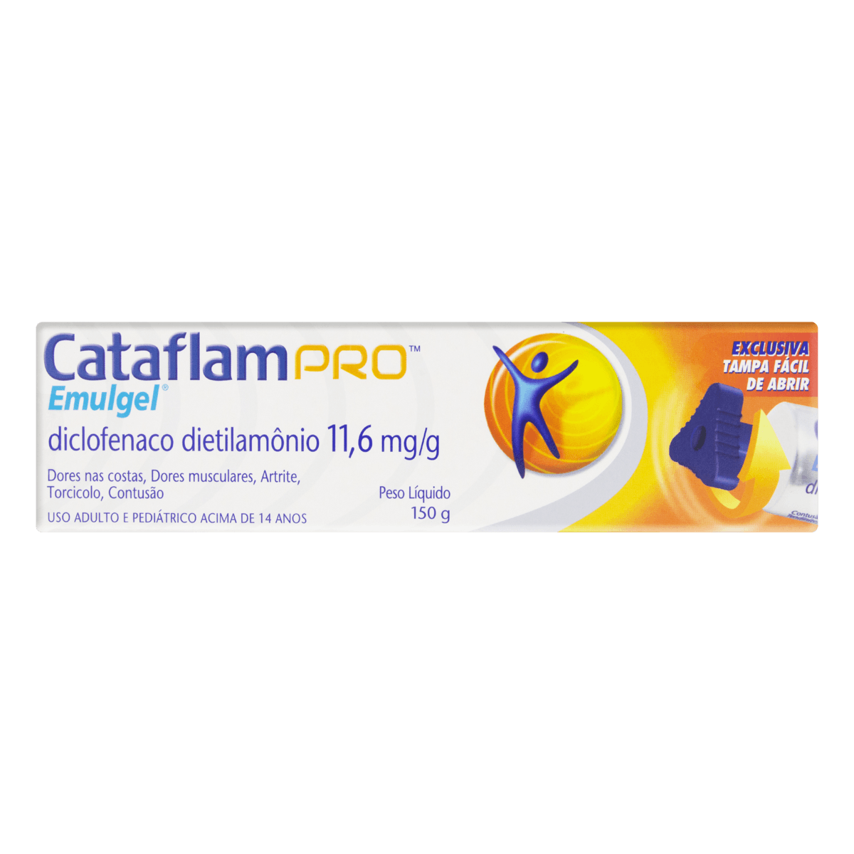 Cataflampro Emulgel 11.6MG/G Gel - Tubo com 150 g - Imagem 1
