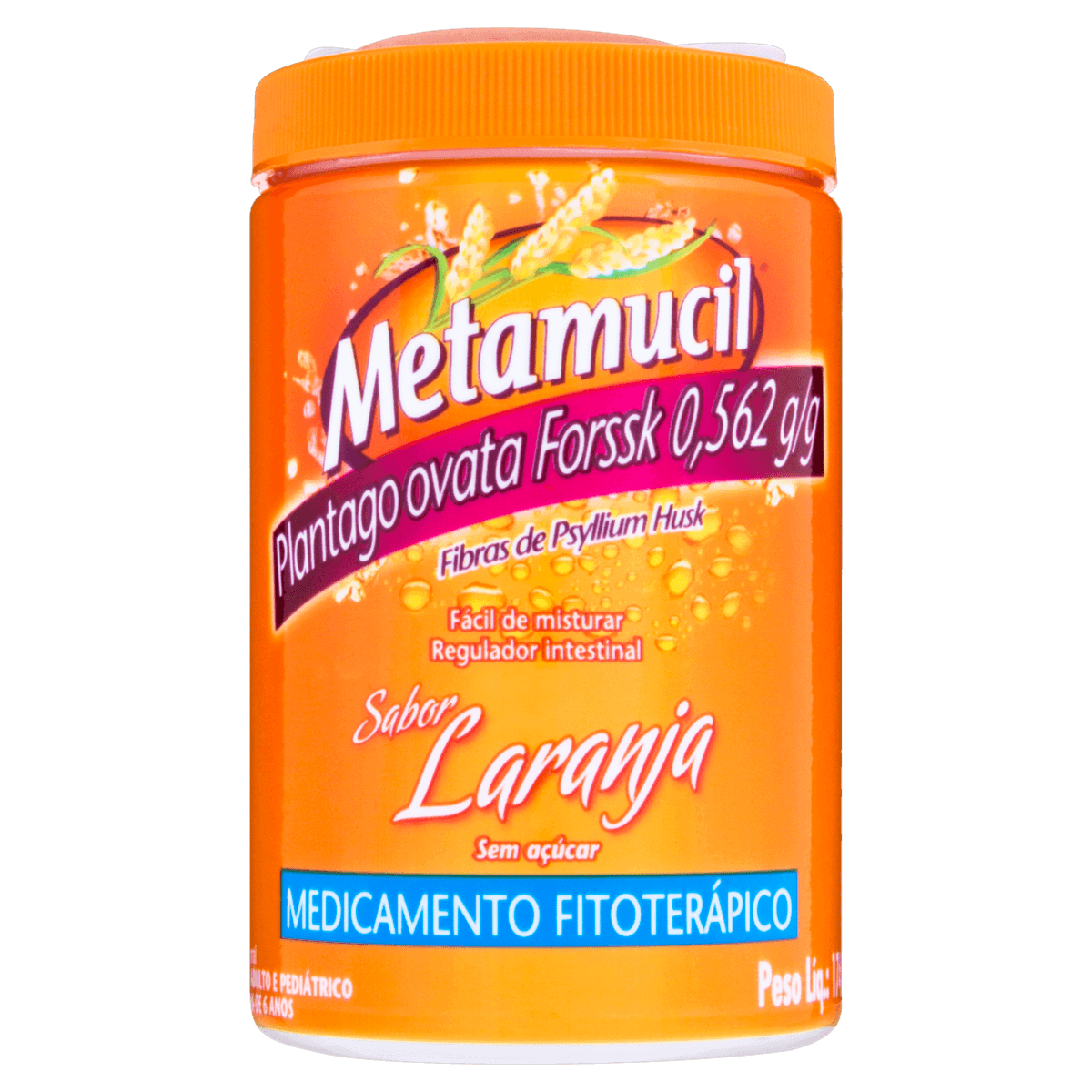 Metamucil 0.562G/G Pó para Solução Oral - Frasco com 174g - Imagem 1