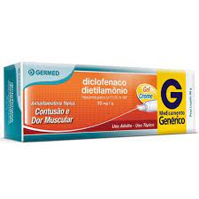 Diclofenaco Dietilamônio 10MG/G Gel dermatológico - Bisnaga com 60 g - Imagem 1