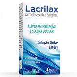 Lacrilax 5MG/ML Solução oftálmica - Frasco com 15 mL