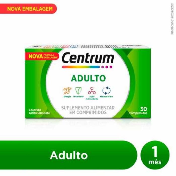 Centrum Comprimido - 30 Comprimidos - Imagem 1