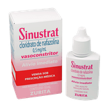 Sinustrat Vasoconstrictor 0.5MG/ML Solução nasal - Frasco com 10 mL