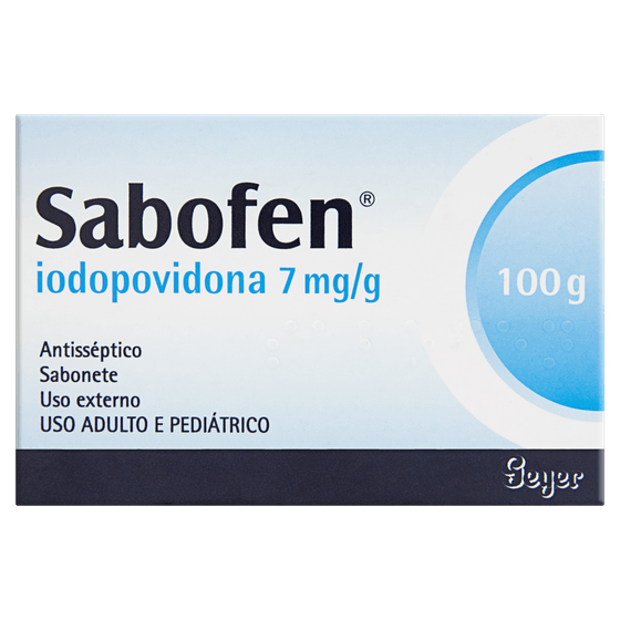 Sabofen 7MG/G Sabonete - Caixa com 100 g - Imagem 1