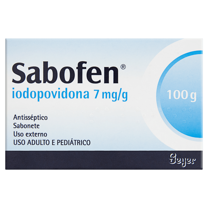 Sabofen 7MG/G Sabonete - Caixa com 100 g - Imagem 1