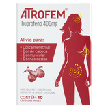 Atrofem 400MG Cápsula mole - Caixa com 10 Cápsulas