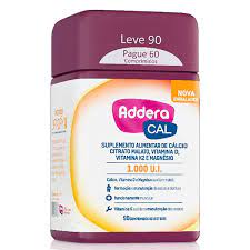 Addera Cal 1000UI 90 Comprimidos - Imagem 1